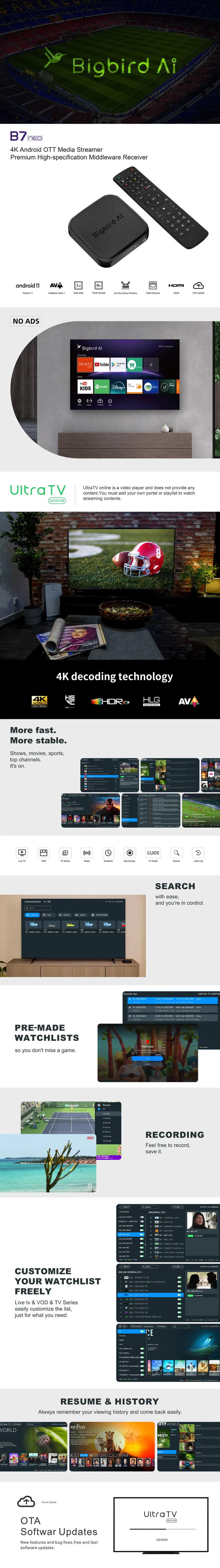 BigBird AI B7NEO en uso